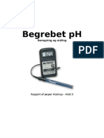 Rapport Om Begrebet PH