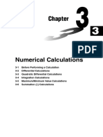 Chapter 3 Numerical Calculations