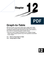 Chapter 12 Graph to Table