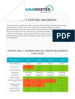 Paket Hosting Niagahoster