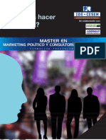 Master en Marketing Politico y Consultoria Estrategica