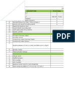 Laboratory Aparatus Requirement