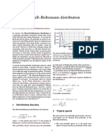 Maxwell-Boltzmann Distribution