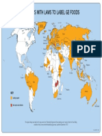 64 Countries Label Map 2013