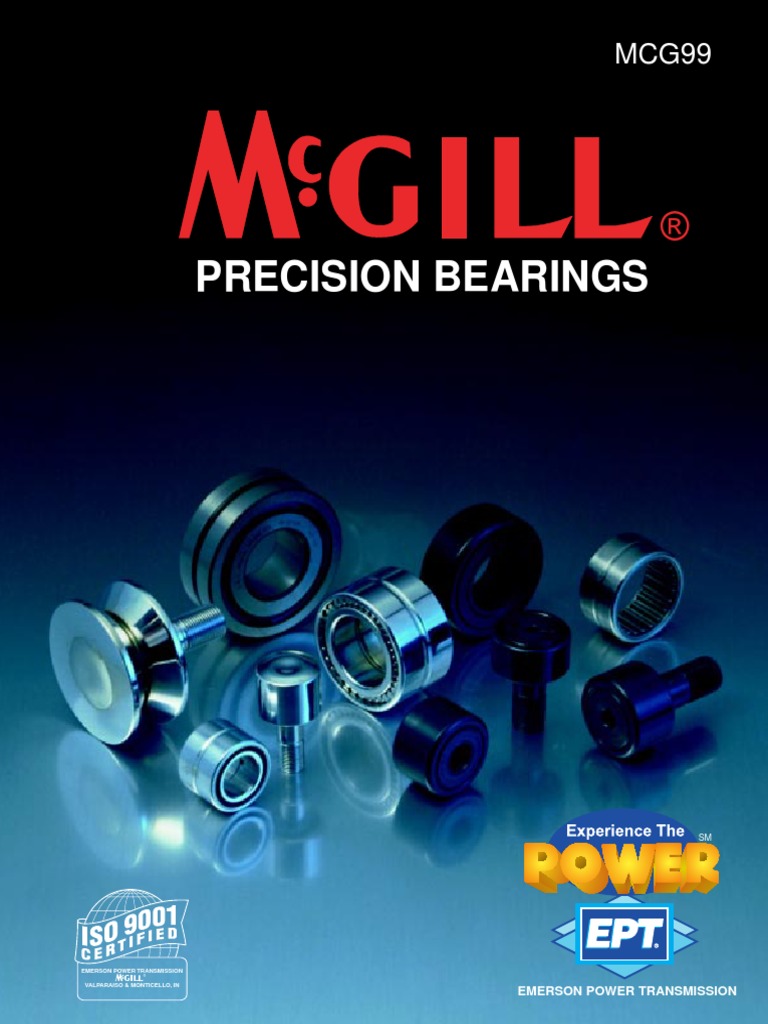 Catalogo Mcgill Geral Bearing (Mechanical) Strength Of Materials