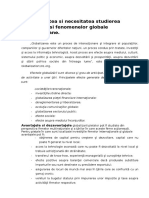 Dimensiunile Globalizarii