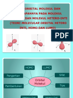 Sifat Orbital Molekul Dan Penerapannya Pada Molekul Nitrogen Dan Molekul Hetero-Inti (Teori Molecular Orbital Hetero Inti, Homo Dan Lumo)