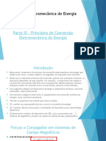 Conversão Parte III - Princípios de Conversão Eletromecânica de Energia