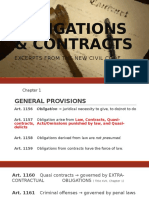 Obligations & Contracts