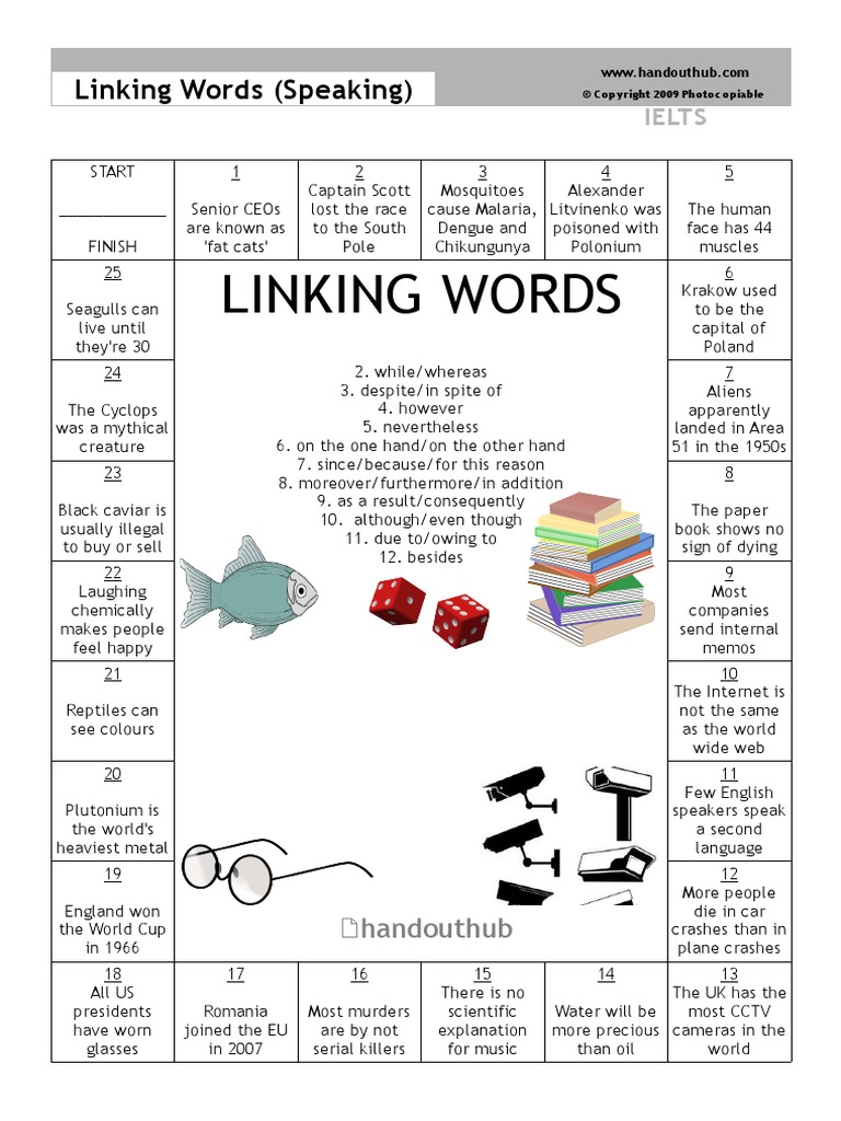 Linking Words Game