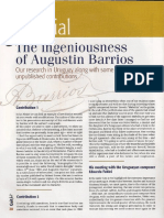 The Ingeniousness of Agustìn Barrios