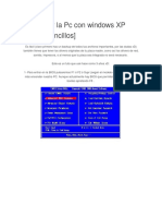 Formatear La Pc Con Windows XP