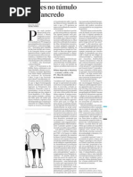 Flores no túmulo de Tancredo