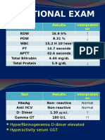 Additional Exam: Test Results Interpretati On