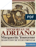 Memorias de Adriano - Marguerite Yourcenar