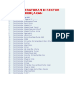 DAFTAR  KEBIJAKAN