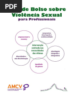 Guia de Bolso Sobre Violência Sexual - Para Profissionais