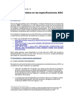 Cuaderno 14 Especificaciones AISC 2016 Vientos de Cambios