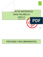 Fichas de Materiales Leed 2011