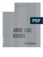 Borges - 5 Poemas Inéditos