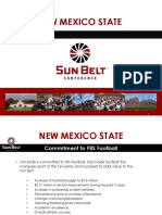 NMSU and The Sun Belt Conference