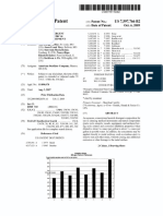 US7597766 Biodegradable Detergent Concentrate for Medical Instruments and Equipment