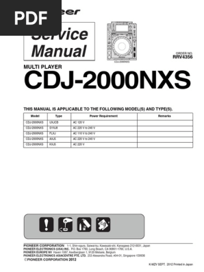 Cdj 2000nxs Sm I Pad Soldering