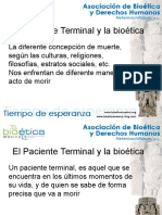 El Paciente Terminal y La Bioética