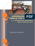 Aprendiendo en Familia Con Títeres