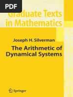 Arithmetic Dynamical Systems - Joseph Silverman