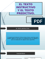 Presentación Textos Instructivos y Predictivos