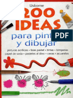 200 Ideas Para Pintar y Dibujar