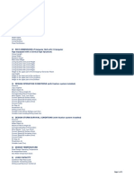 Jack Up Drilling Rig Specifications Summary