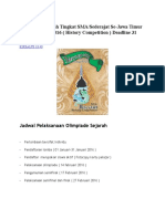 Download Olimpiade Sejarah Tingkat SMA by NiswaTFaiz SN299727682 doc pdf