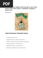 Download Olimpiade Sejarah Tingkat SMA by NiswaTFaiz SN299727682 doc pdf