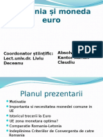 Romania Si Moneda Euro Kantor Adrian