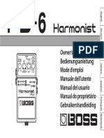 Manual Boss PS-6 Harmonist