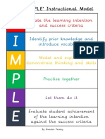 Simple Instructional Model