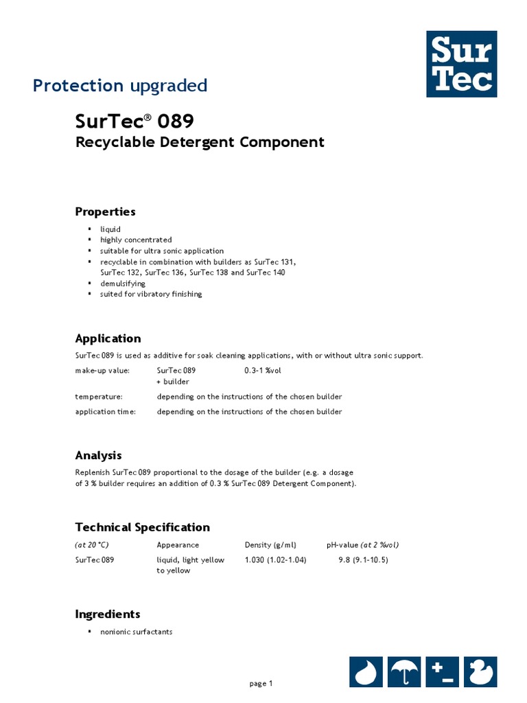 Surtec 089: Protection Upgraded | PDF