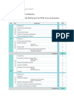 Plan de Estudios Grado en Moda