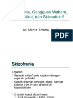 Skizofrenia, Gangguan Waham, Gangguan Psikotik Sementara, Skizoafektif