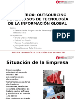 Caso Xerox: Outsourcing global de TI