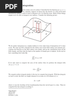 13.7 Surface Integration