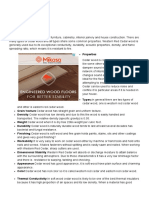 Cedar Wood Properties - Cedar Wood - GharExpert PDF