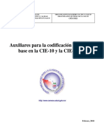 Auxiliar para la codificacion clinica con base en el CIE-10 y CIE-9-MC
