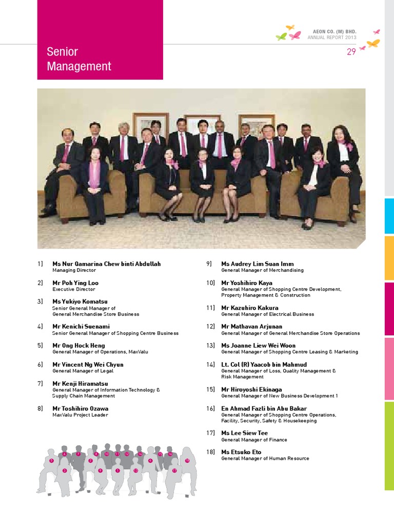 Aeon 2013 Part 2 | PDF | Board Of Directors | Internal Audit