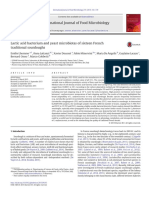 Lactic acid bacterium and yeast microbiotas of sixteen French traditional sourdoughs 