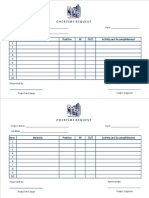 Overtime Request Form