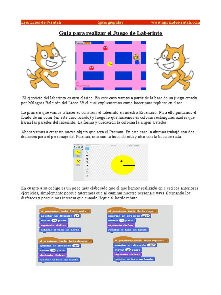 Ejercicio de Juego Laberinto | PDF