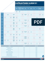 Runge Limited Training Calendar 2011